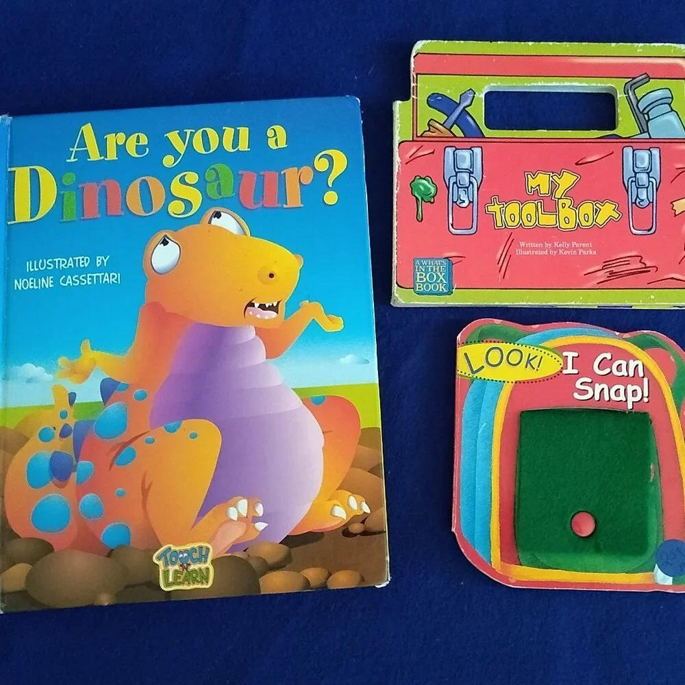 Are you a Dinosaur? My Toolbox, Look I can Snap x 3